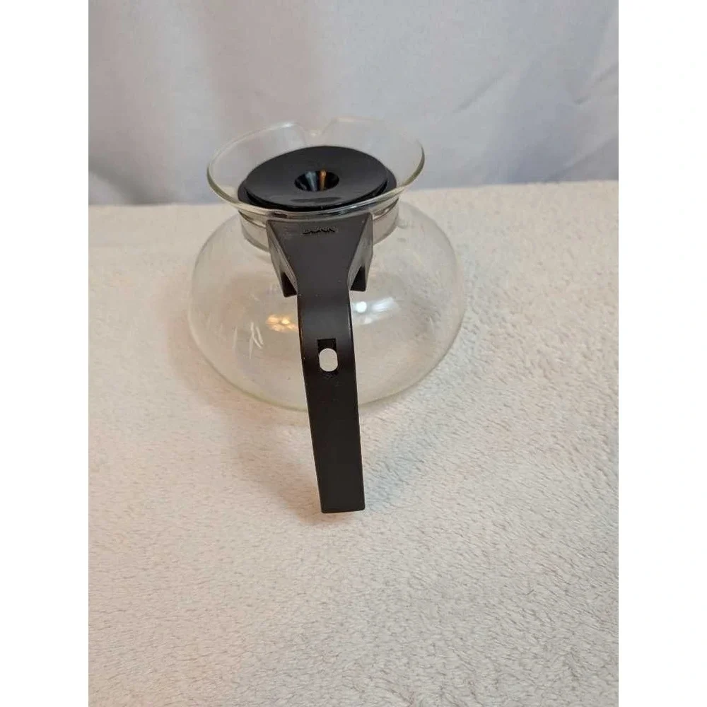 BUNN Glass Coffee Pot Carafe Replacement w Black‎ Handle Lid 12 Cup